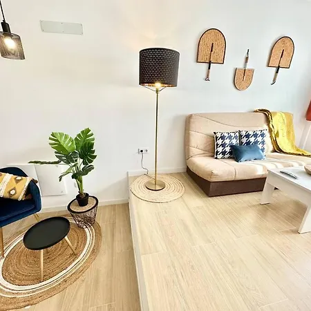 La Gofio En El Centro De Corralejo, Dos Habitaciones, Dos Banos, Terraza Privada Y Wi-fi 科拉雷侯